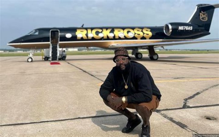 Rick Ross Cops '$5Billion' Private Jet ·